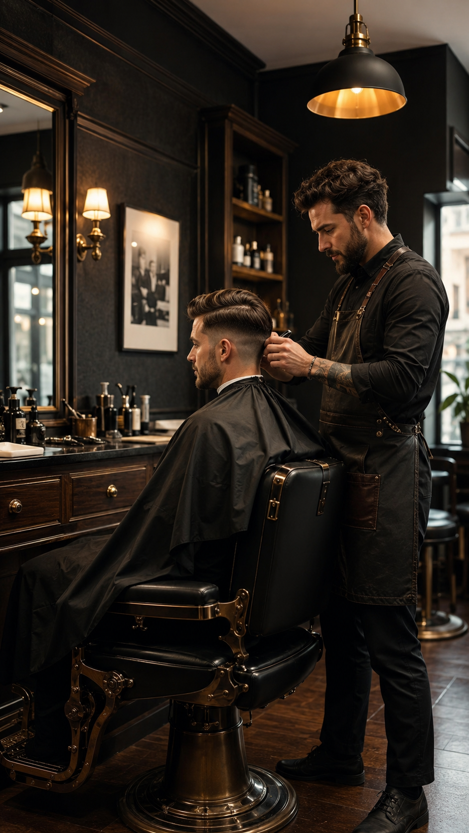 Charlie the Barber shop atmosphere